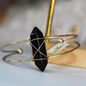 Brazalete Cuarzo Negro