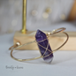 Brazalete Cuarzo Amatista