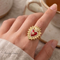 Anillo Corazón Sagrado