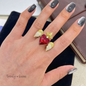 Anillo Corazón Alas