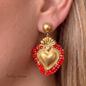 Aretes Corazón Bonito