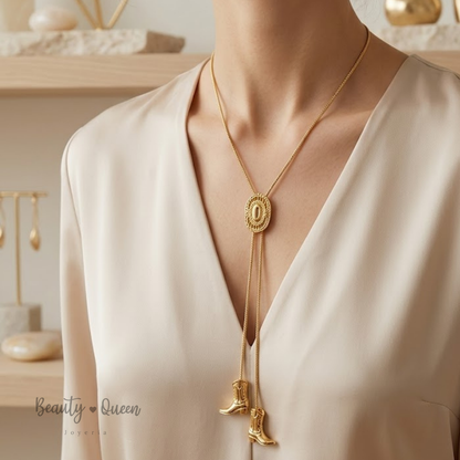 Collar Corbatero Vaquero