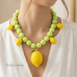 Collar Limoncello