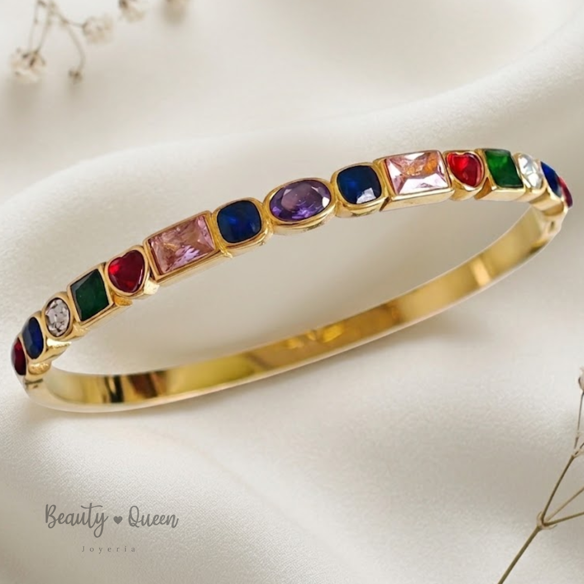 Brazalete Confetti Gold