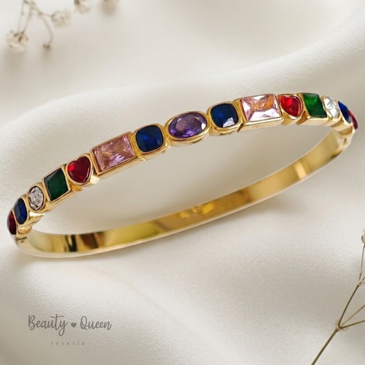 Brazalete Confetti Gold