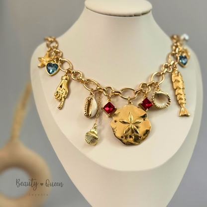 Collar Charms Marinos