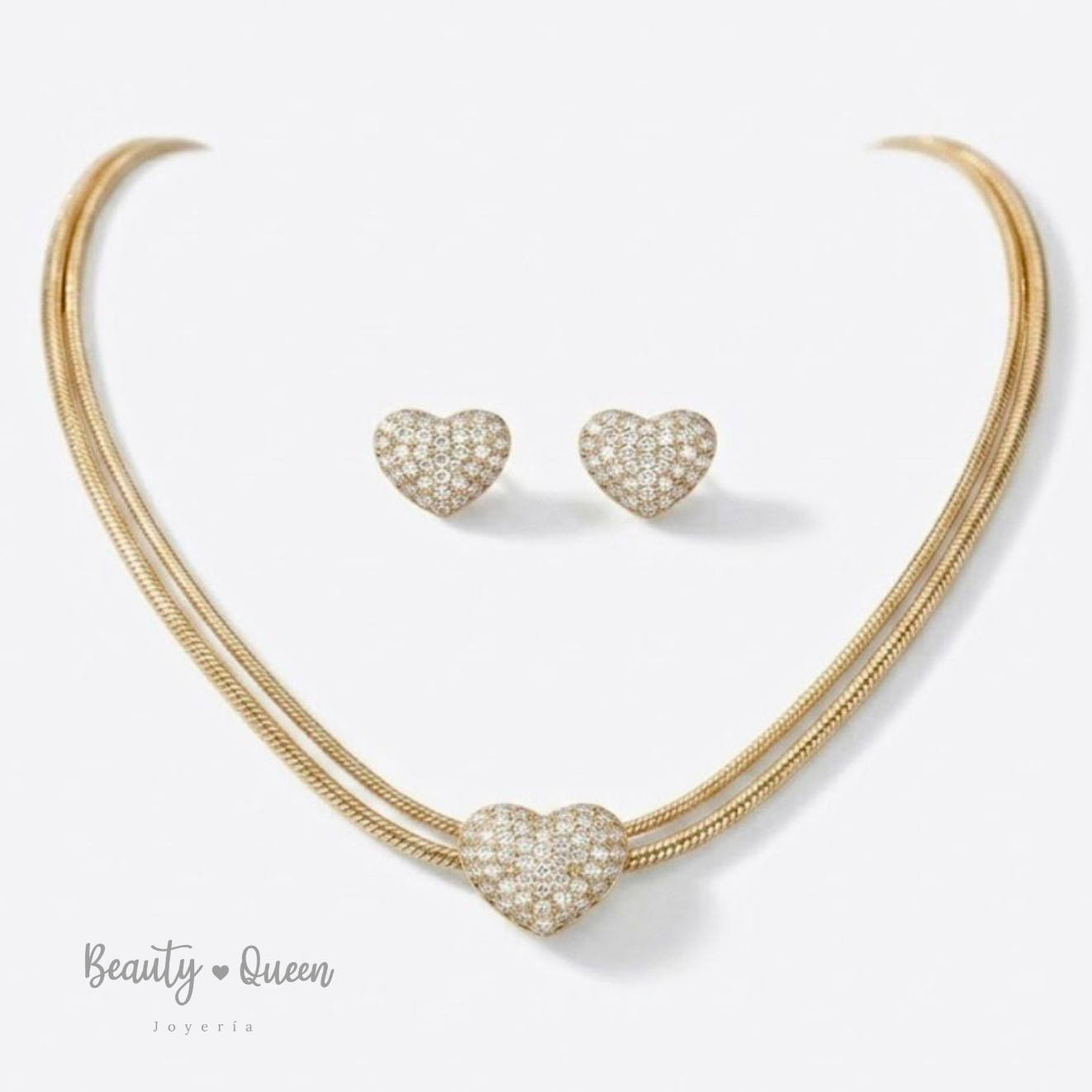 Juego Collar y Aretes Camila