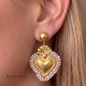 Aretes Corazón Bonito