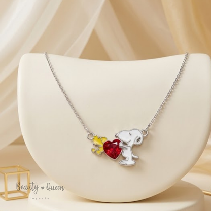 Collar Snoopy & Woodstock