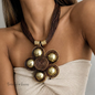 Collar Golden Blossom