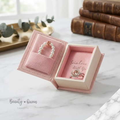 Caja Para Anillo Libro