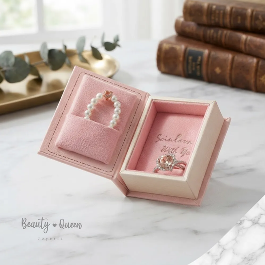 Caja Para Anillo Libro